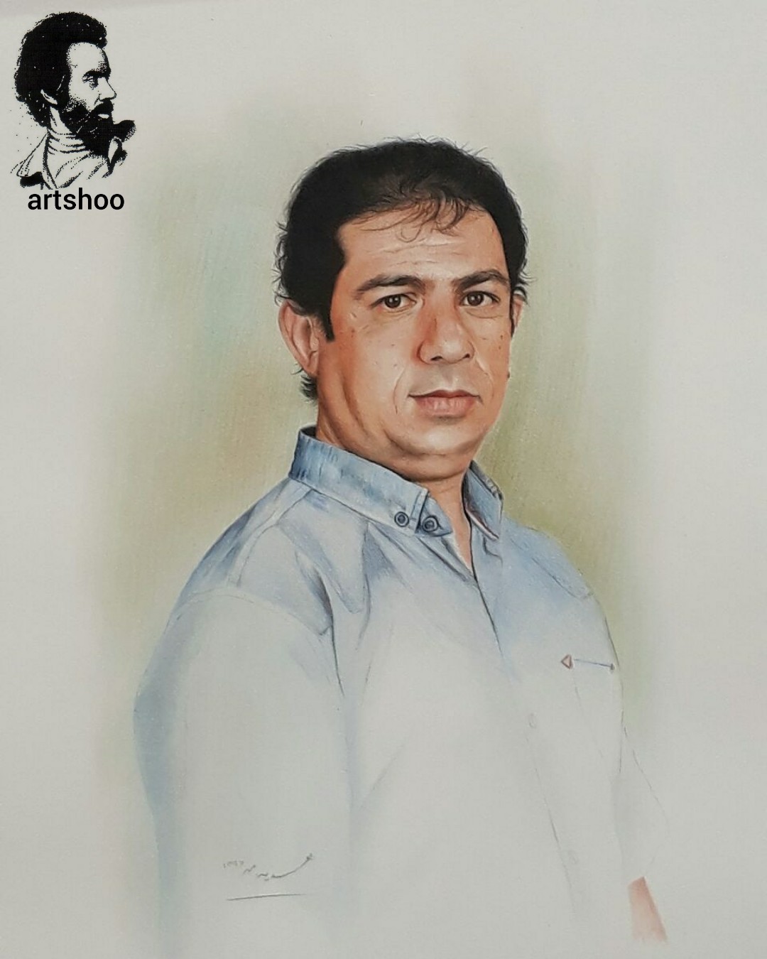 نقاشی مدادرنگی اورژینال